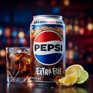 펩시 콜라 엑스트라 피즈 업소용 355ml 24캔 뚱캔 음료수 캔음료 도매