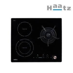 하츠 3구 빌트인 LNG 하이브리드 인덕션 가스레인지 GIC-3601GAH