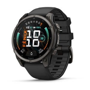 가민 피닉스 9 GPS 프리미엄 아웃도어 스마트워치 카본그레이 DLC 티타늄 블랙, 47mm