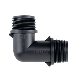 배관용 양숫나사 엘보 숫나사부분 20mm(A) 배관 관수자재