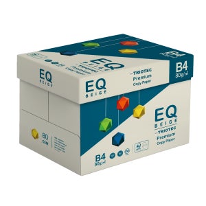 이큐베이지 EQ Beige 80g B4 용지 미색 비포 2500매, 1개