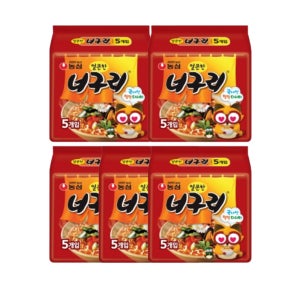 농심 너구리 총 25개입