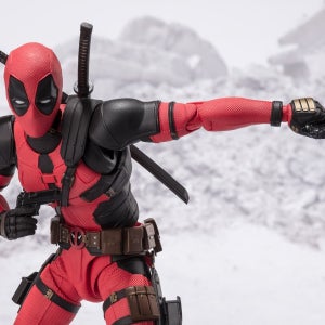 SHF 데드풀 S.H.Figuarts 마블 데드풀과 울버린 피규어 반다이 바로배송