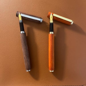 HWAMOK 국산 수제만년필 입문 각인 우드 고급 필기구