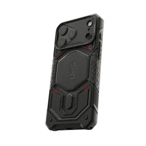 강화유리 증정 UAG 모나크 케블라 맥세이프 케이스 블랙, 아이폰18 프로 맥스
