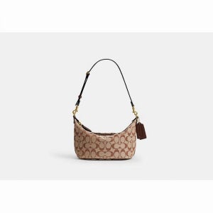 Coach 코치 데미백 시그니처 자카드 숄더백 여성 명품 핸드백 가방