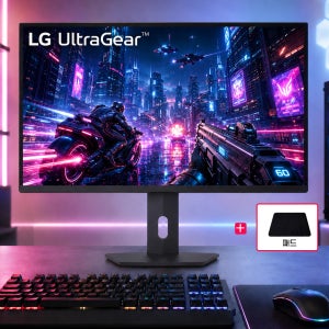 LG 울트라기어 27G610A+마우스패드 게이밍 모니터 QHD IPS 200Hz