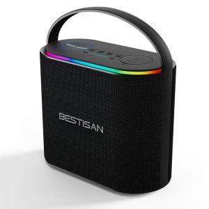 BESTISAN 2.1채널 휴대용 블루투스 무선스피커 내장 배터리 캠핑 야외용 / SR10