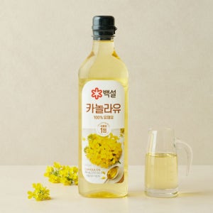 [무료배송] 백설 카놀라유3+1 기획 (카놀라유 900mL 3개 + 500mL 1개)