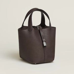 에르메스 Hermès Picotin Lock 18 피코탄 락 18 에벤 바레니아 포부르