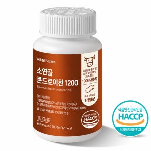 바이탈나인 소연골 콘드로이친 1200 600mg x 60정