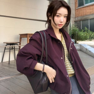 (국내제작) 하이넥 블루종 점퍼 jp791