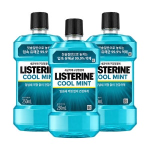 리스테린 구강청결제 쿨민트 250ml x 3EA