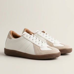 [1+1] 5.5cm 스웨이드 독일군 스니커즈 남자 데일리 운동화