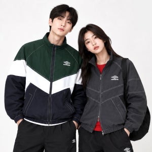 [국내백화점판] 엄브로 웨이브 바람막이 자켓 남성 여성 러닝 자켓 26FW