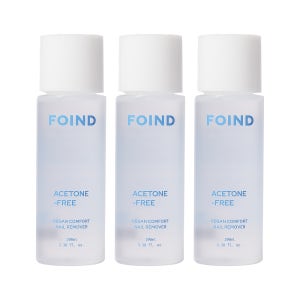 포인드 아세톤 프리 비건 저자극 네일 리무버 100ml, 3개
