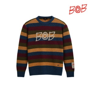 [BOB골프 기획출시] 남성 스트라이프 라운드 스웨터 - BGM6WSW5925