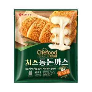 Chefood 치즈통돈까스 280g, 1개
