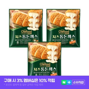 Chefood 치즈통돈까스 280g, 3개