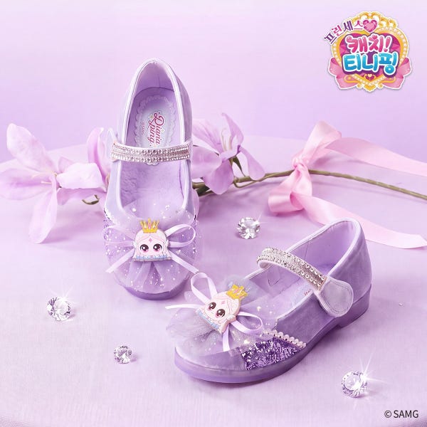 캐치티니핑 LED 벨벳 장식 구두 다이아나핑 (0100899) CJGFW1MJ510VL