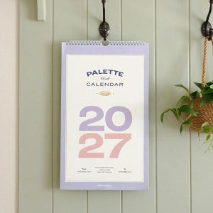 2027 팔레트 월 캘린더 업무 스케줄러 심플 벽걸이 달력