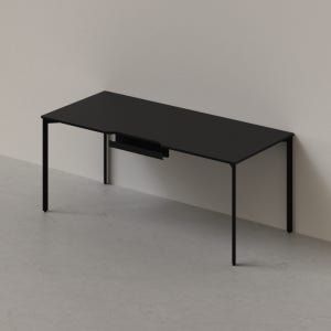 다가구 페르마타 멀티탭 1800x800mm, 블랙+블랙