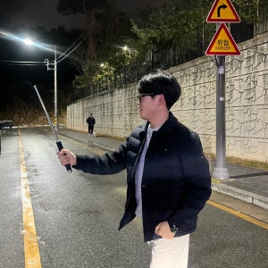 금속 호신용 삼단봉 54cm 방어용 막대 도구