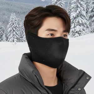폴라 마스크 귀마개 일체형 방한마스크 오토바이 등산 낚시 바라클라바