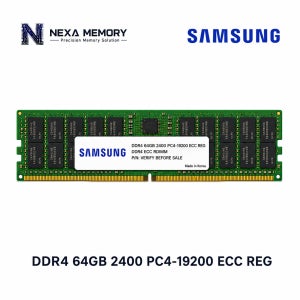 삼성전자 서버용 메모리 DDR4 64GB 2400 PC4 19200 ECC REG