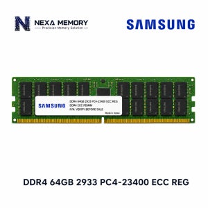 삼성전자 서버용 메모리 DDR4 64GB 2933 PC4 23400 ECC REG
