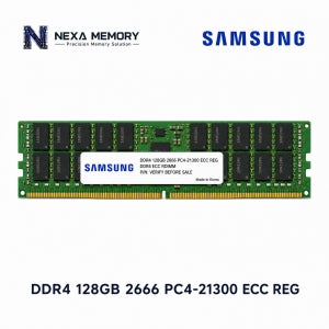 삼성전자 서버용 메모리 DDR4 128GB 2666 PC4 21300 ECC REG