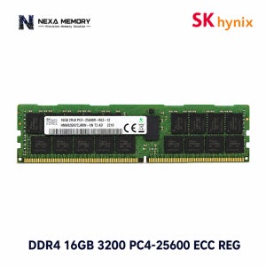 SK하이닉스 서버용 메모리 DDR4 16GB 3200 PC4 25600 ECC REG