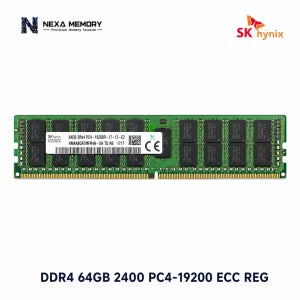 SK하이닉스 서버용 메모리 DDR4 64GB 2400 PC4 19200 ECC REG