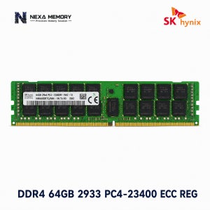 SK하이닉스 서버용 메모리 DDR4 64GB 2933 PC4 23400 ECC REG