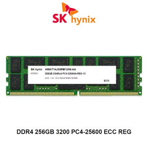 SK하이닉스 서버용 메모리 DDR4 256GB 3200 PC4 25600 ECC REG