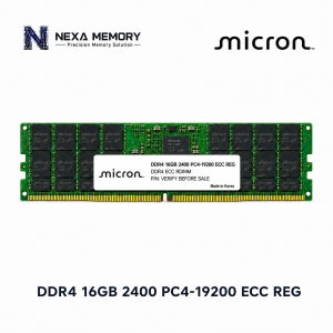 마이크론 서버용 메모리 DDR4 16GB 2400 PC4 19200 ECC REG