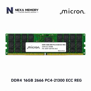 마이크론 서버용 메모리 DDR4 16GB 2666 PC4 21300 ECC REG