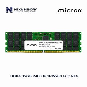 마이크론 서버용 메모리 DDR4 32GB 2400 PC4 19200 ECC REG