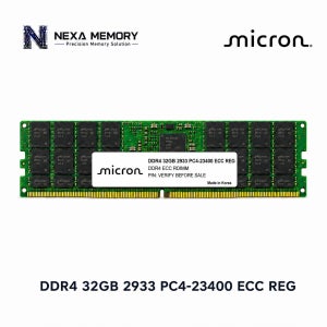 마이크론 서버용 메모리 DDR4 32GB 2933 PC4 23400 ECC REG