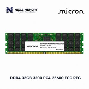 마이크론 서버용 메모리 DDR4 32GB 3200 PC4 25600 ECC REG