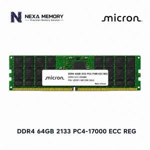 마이크론 서버용 메모리 DDR4 64GB 2133 PC4 17000 ECC REG