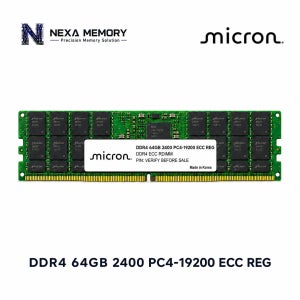 마이크론 서버용 메모리 DDR4 64GB 2400 PC4 19200 ECC REG