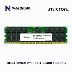 마이크론 서버용 메모리 DDR4 128GB 2933 PC4 23400 ECC REG