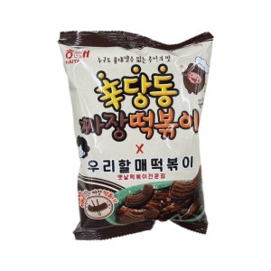 해태제과 신당동떡볶이 우리할매떡볶이 짜장 110g 1개