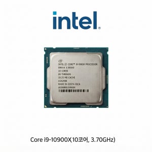 인텔 코어X-시리즈 i9-10900X 캐스케이드레이크 트레이 패키지포장