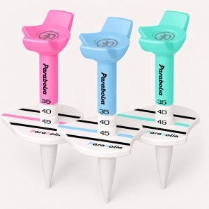 파라볼리아 밸런스 골프티 그룹상품 55mm, 민트/스카이/핑크/분실방지숏티3개