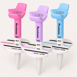 파라볼리아 밸런스 골프티 그룹상품 55mm, 스카이/퍼플/핑크/분실방지숏티3개