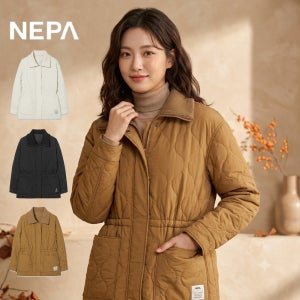 네파 여성 간절기 안유진 써모 퍼프 미드 양면 패딩 자켓 7M60964
