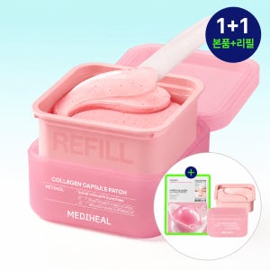 메디힐 콜라겐 캡슐 패치 아이 패치 본품 + 리필 레티놀, 60매+60매, 1개