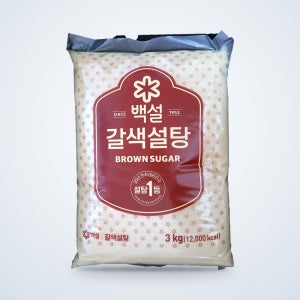 백설 갈색설탕 3kg, 1개